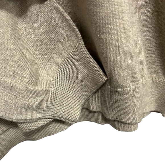 Croft & Barrow Men’s Long Sleeve Crew Neck Taupe Sweater Sustainable Size XXL - Picture 3 of 8